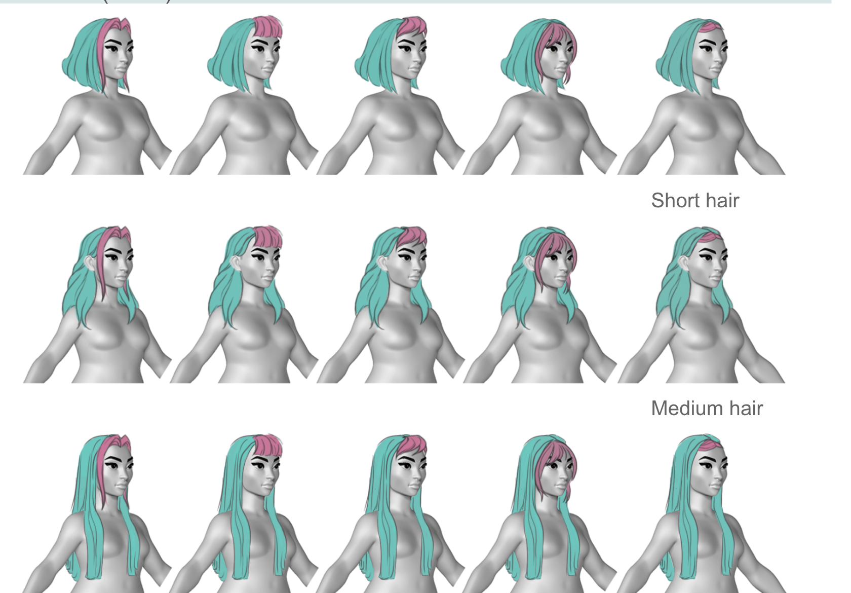 Hair modularity system — level 1